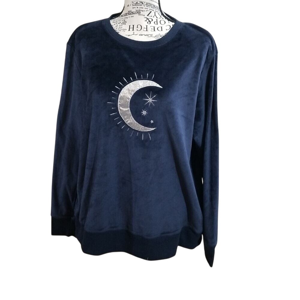 Croft & Barrow half moon top size large